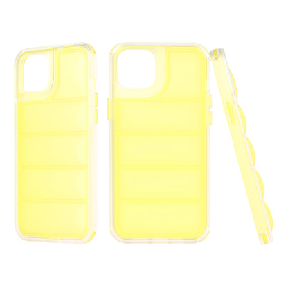 Deksel for Apple iPhone 15 Plus, Techsuit, Wave Shield, Gul