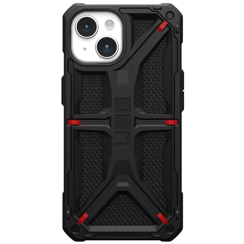 Deksel for Apple iPhone 15 Plus, Urban Armor Gear, Monarch Kevlar, Svart