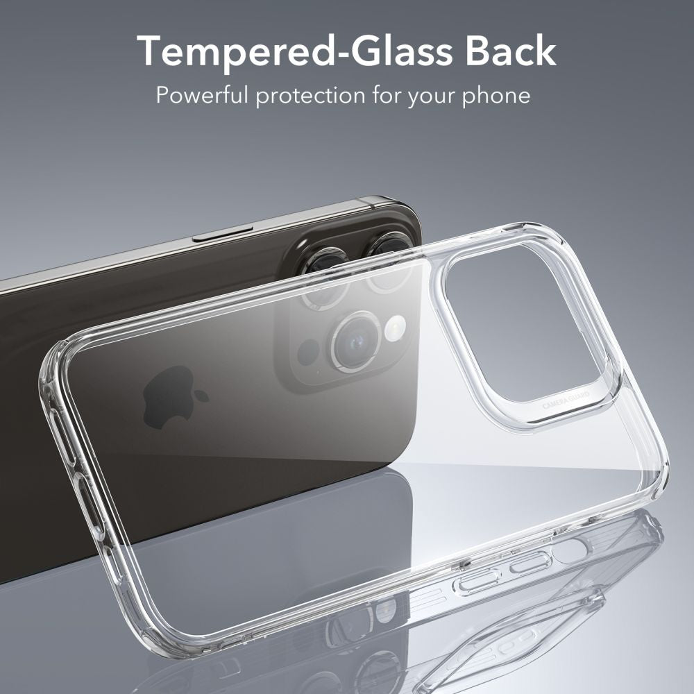 Deksel for Apple iPhone 15 Pro, ESR, Ice Shield, Gjennomsiktig