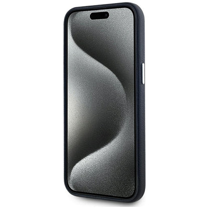 Deksel for Apple iPhone 15 Pro, Karl Lagerfeld, Grained Hotel RSG, Svart
