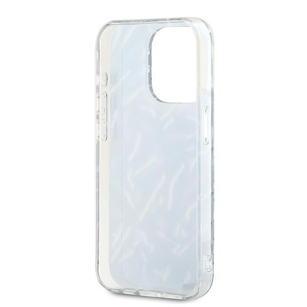 Deksel for Apple iPhone 15 Pro Max, Karl Lagerfeld, Zebra with Cord Strap, Lilla