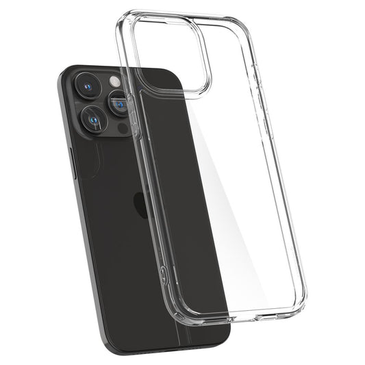 Deksel for Apple iPhone 15 Pro Max, Spigen, Ultra Hybrid, Gjennomsiktig