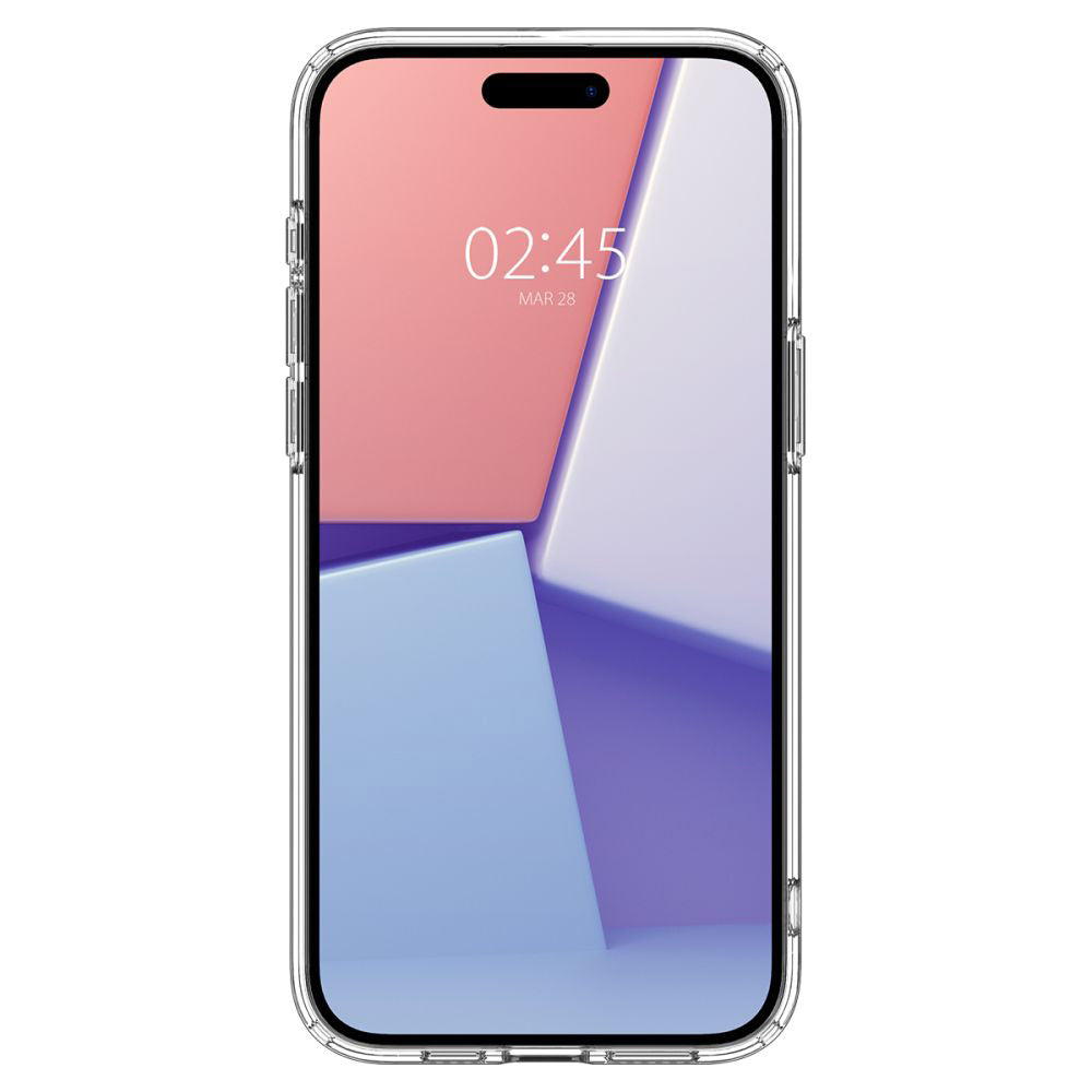 Deksel for Apple iPhone 15 Pro Max, Spigen, Ultra Hybrid, Gjennomsiktig