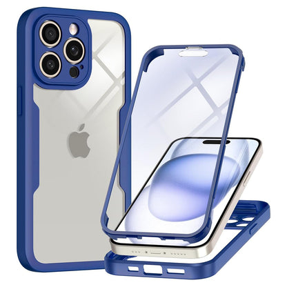 Deksel for Apple iPhone 15 Pro Max, Techsuit, ColorVerse 360, Blå