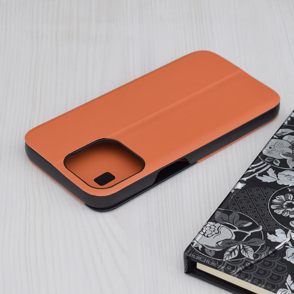 Deksel for Apple iPhone 15 Pro Max, Techsuit, eFold, Oransje