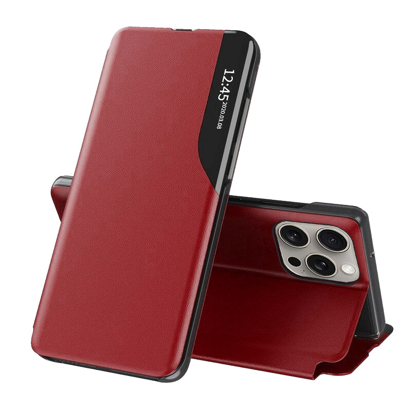 Deksel for Apple iPhone 15 Pro Max, Techsuit, eFold, Rød