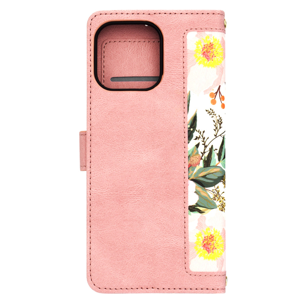 Deksel for Apple iPhone 15 Pro Max, Techsuit, FlipCraft, Rosa