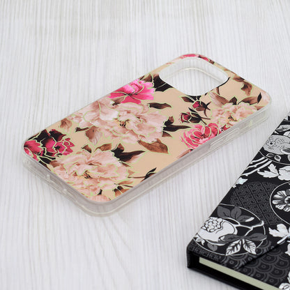 Deksel til Apple iPhone 15 Pro Max, Techsuit, Marble, Beige