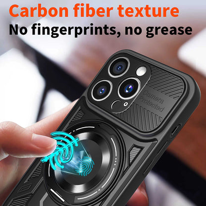 Deksel for Apple iPhone 15 Pro Max, Techsuit, RuggedCam, Lilla