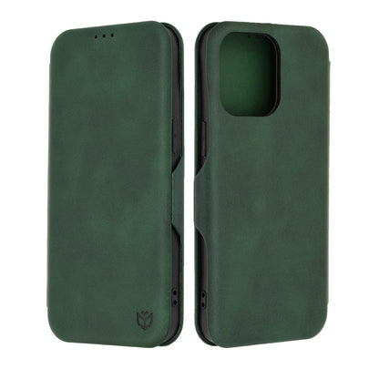 Deksel for Apple iPhone 15 Pro Max, Techsuit, Safe Wallet Plus, Grønn