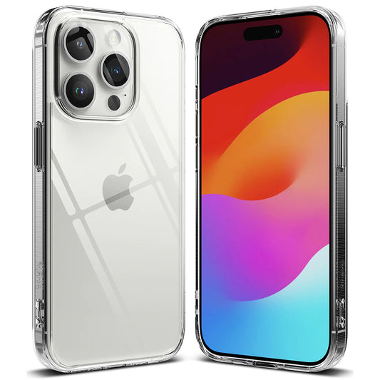 Deksel for Apple iPhone 15 Pro, Ringke, Fusion, Transparent