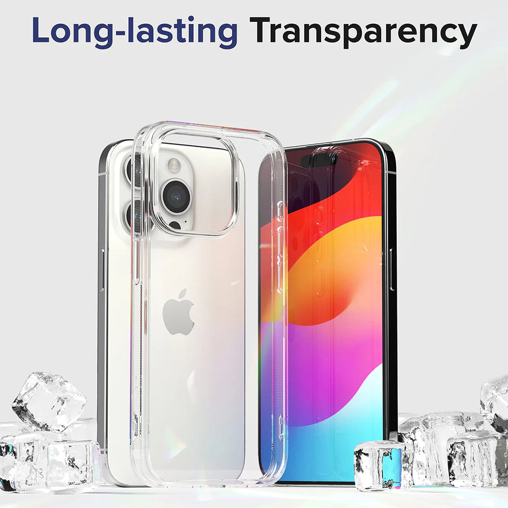 Deksel for Apple iPhone 15 Pro, Ringke, Fusion, Transparent