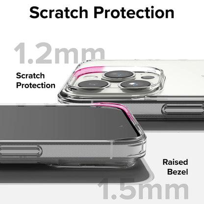 Deksel for Apple iPhone 15 Pro, Ringke, Fusion, Transparent