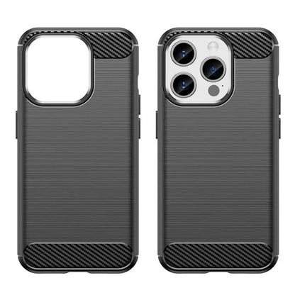 Deksel for Apple iPhone 15 Pro, Techsuit, Karbon, Svart