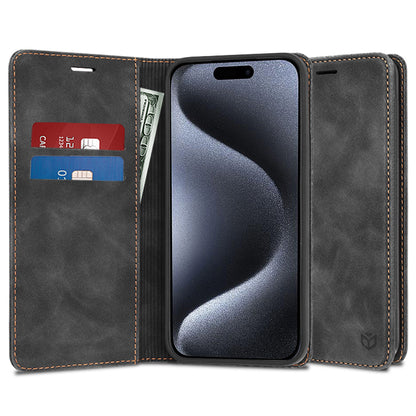 Deksel for Apple iPhone 15 Pro, Techsuit, Confy, Svart