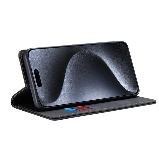 Deksel for Apple iPhone 15 Pro, Techsuit, Confy, Svart