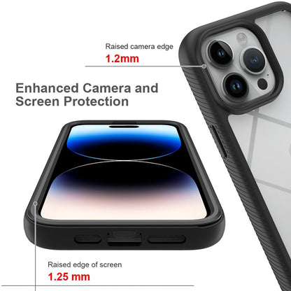 Deksel for Apple iPhone 15 Pro, Techsuit, Defense360 Pro, Svart