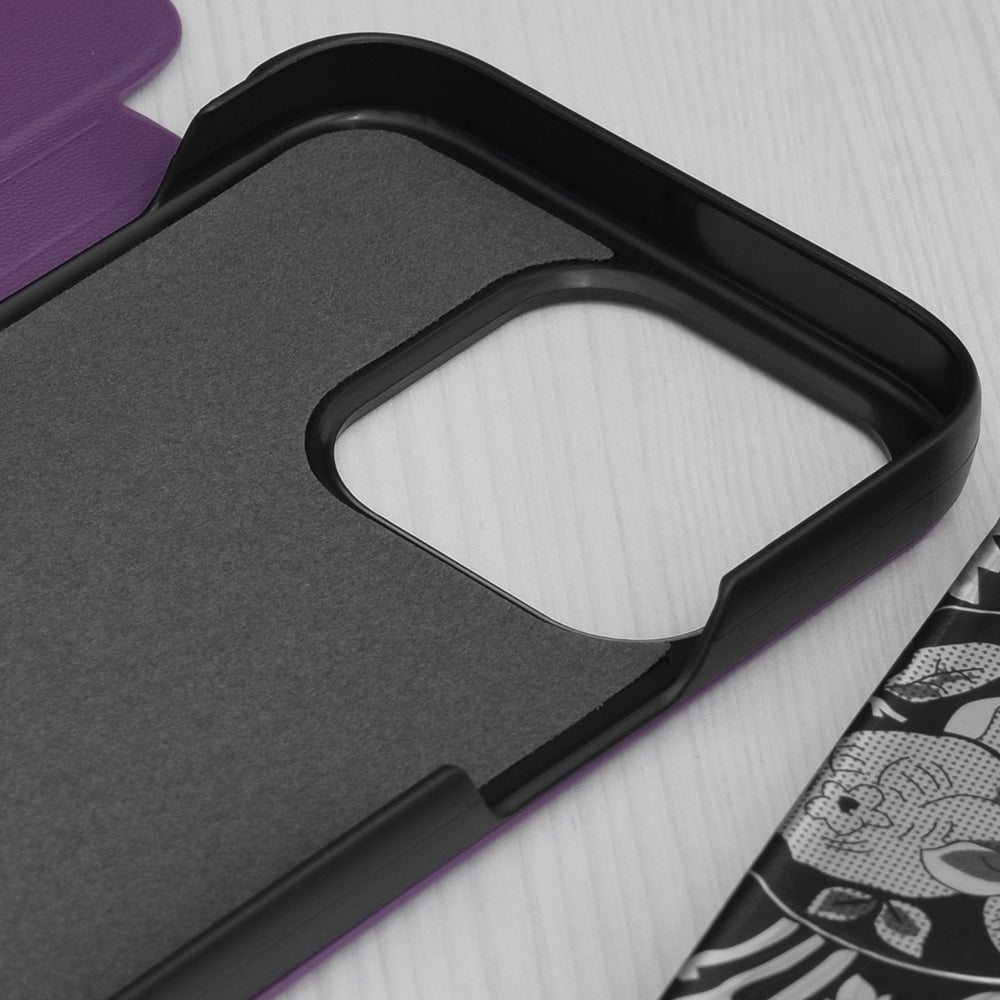 Deksel for Apple iPhone 15 Pro, Techsuit, eFold, Lilla