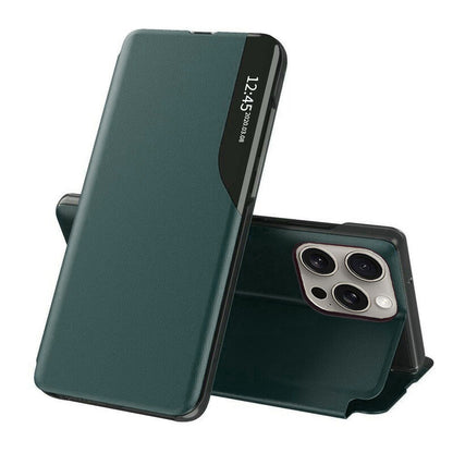 Deksel for Apple iPhone 15 Pro, Techsuit, eFold, Grønn