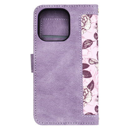 Deksel for Apple iPhone 15 Pro, Techsuit, FlipCraft, Lilla
