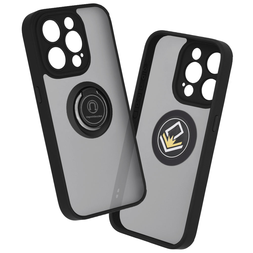 Deksel for Apple iPhone 15 Pro, Techsuit, Glinth, Svart