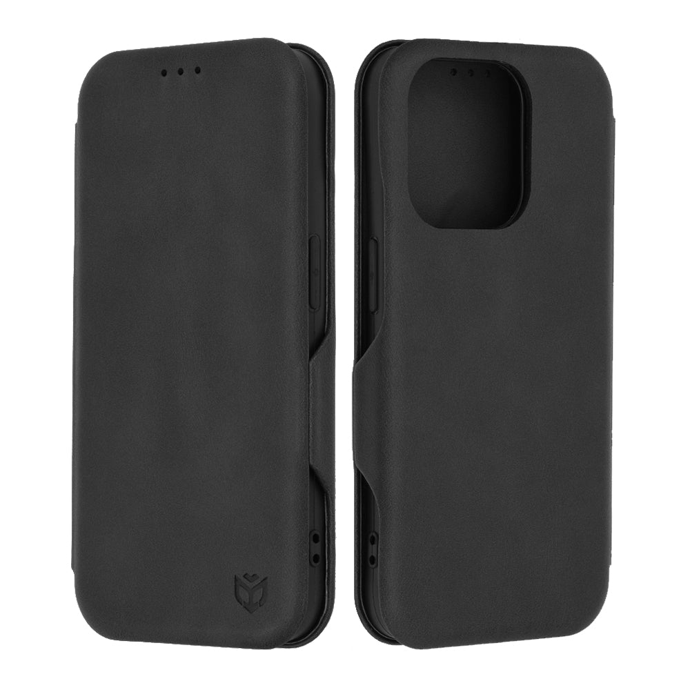 Deksel for Apple iPhone 15 Pro, Techsuit, Safe Wallet Plus, Svart