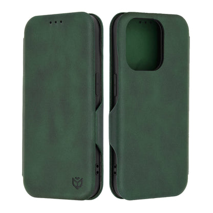 Deksel for Apple iPhone 15 Pro, Techsuit, Safe Wallet Plus, Grønn