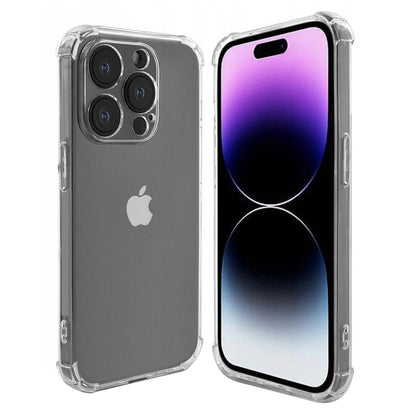Deksel for Apple iPhone 15 Pro, Techsuit, Støtsikker Klar, Transparent
