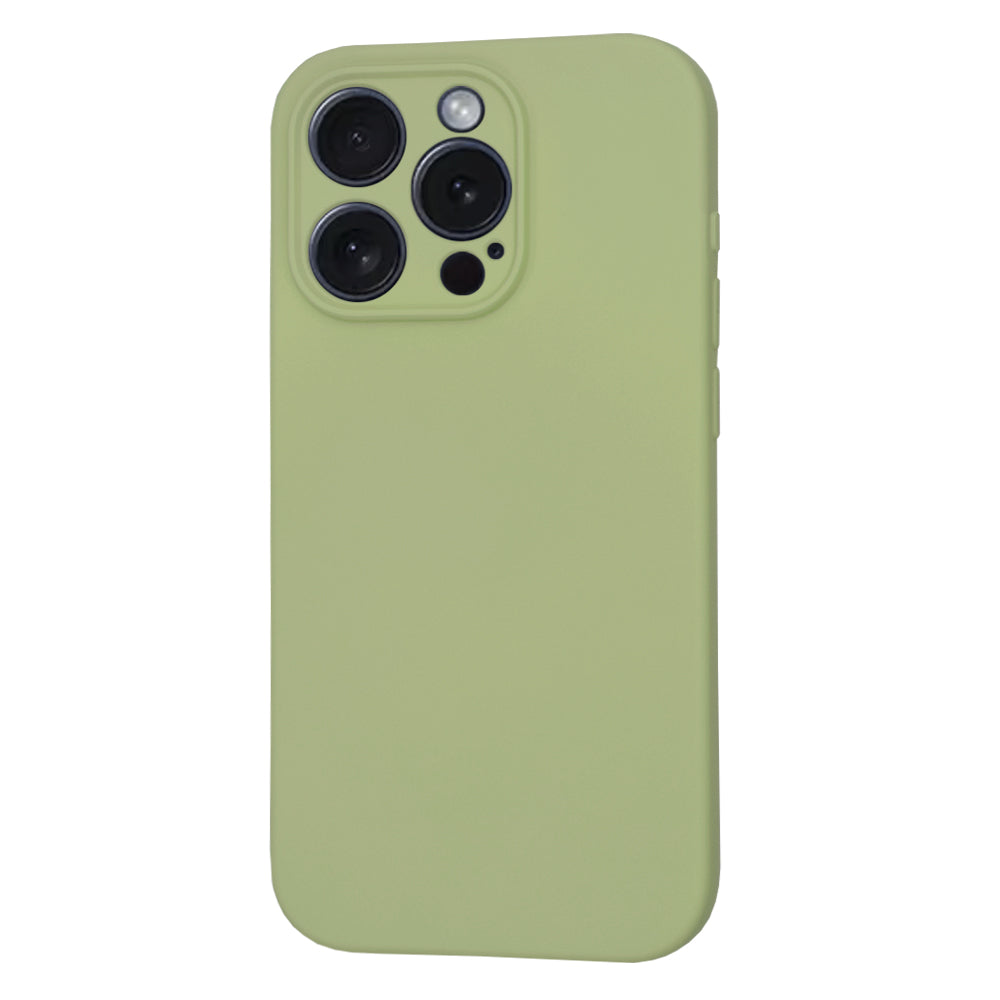 Deksel for Apple iPhone 15 Pro, Techsuit, SoftFlex, Matcha