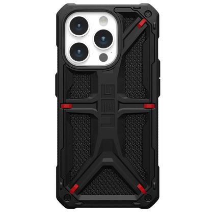 Deksel for Apple iPhone 15 Pro, Urban Armor Gear, Monarch Kevlar, Svart