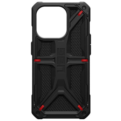 Deksel for Apple iPhone 15 Pro, Urban Armor Gear, Monarch Kevlar, Svart