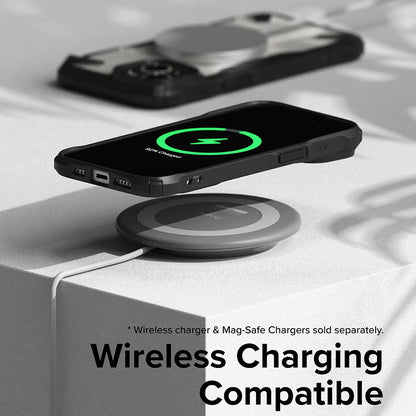 Deksel for Apple iPhone 15, Ringke, Fusion X, Svart