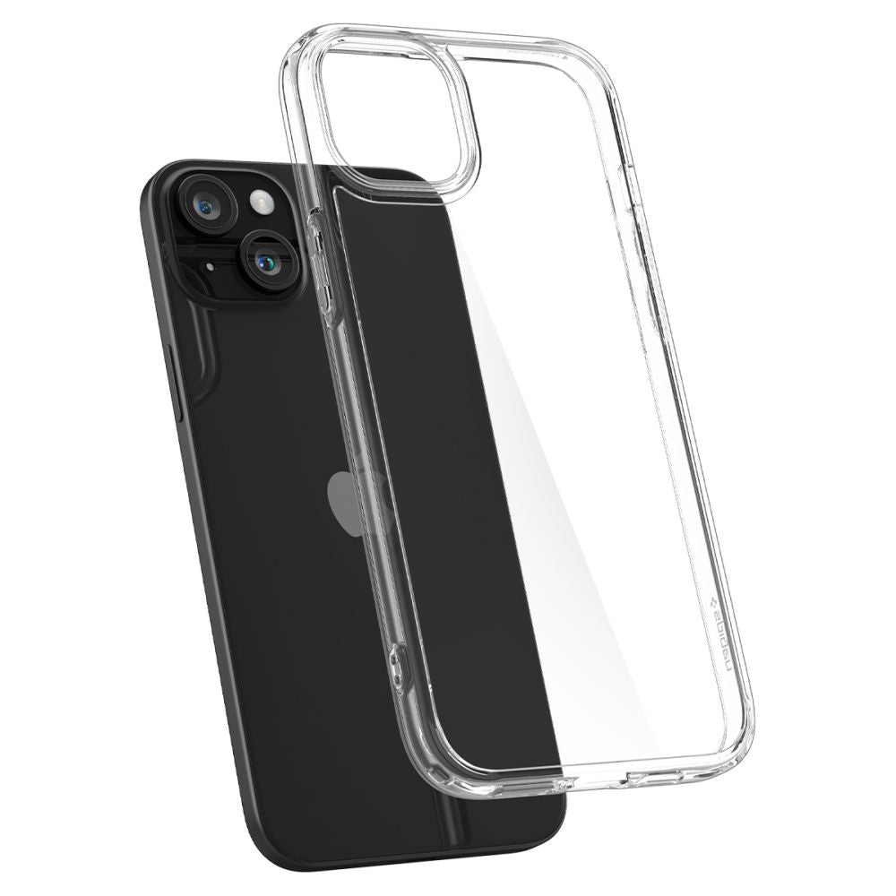 Deksel for Apple iPhone 15, Spigen, Ultra Hybrid, Transparent ACS06793