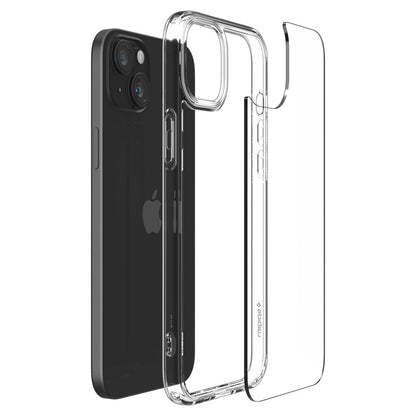 Deksel for Apple iPhone 15, Spigen, Ultra Hybrid, Transparent ACS06793