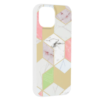 Deksel for Apple iPhone 15, Techsuit, Marble, Lilla