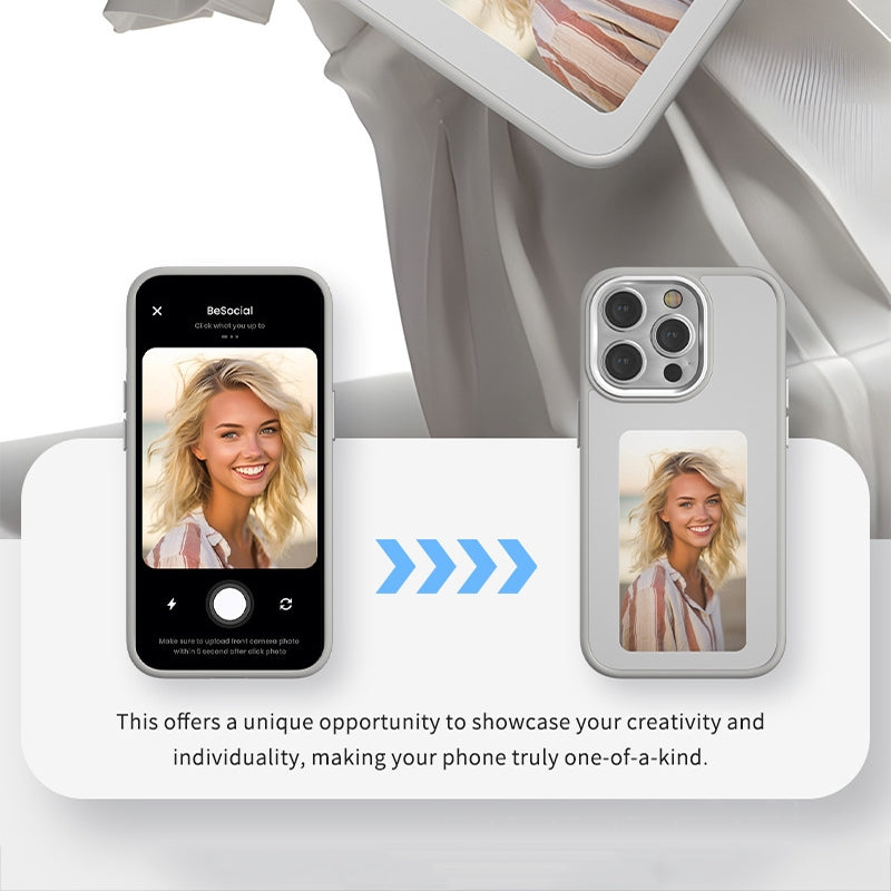 Deksel for Apple iPhone 15, Techsuit, SmartScreen NFC, Svart