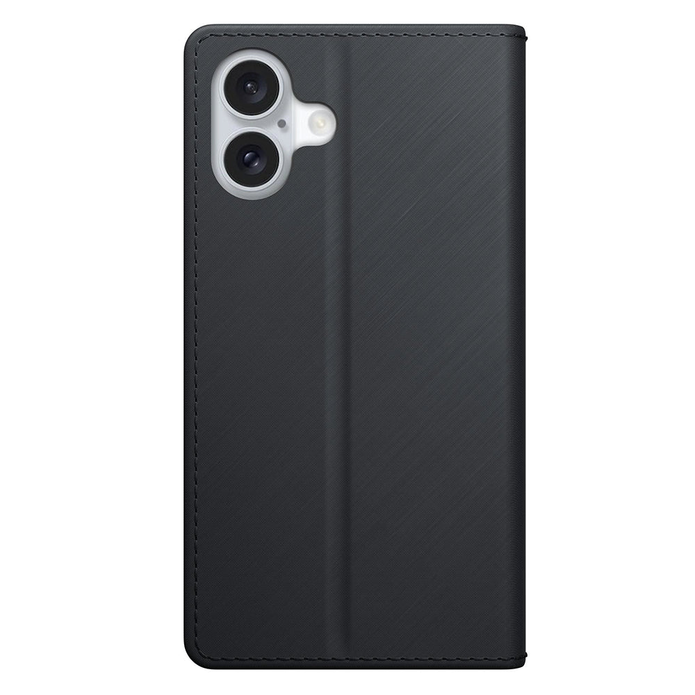 Deksel for Apple iPhone 16, 3MK, Lommebok, Svart