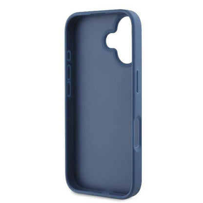 Deksel for Apple iPhone 16, Guess, 4G Bottom Stripe, Blå