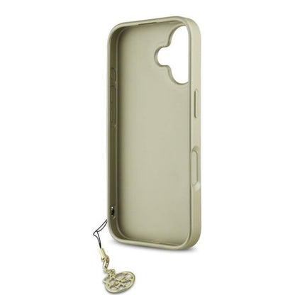 Deksel for Apple iPhone 16 Plus, Guess, 4G Charm, Svart