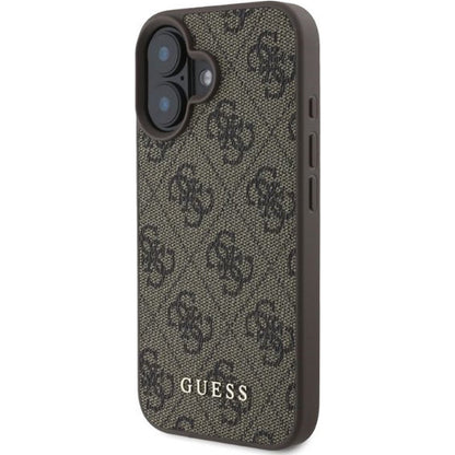 Deksel for Apple iPhone 16 Plus, Guess, 4G Classic, Brun