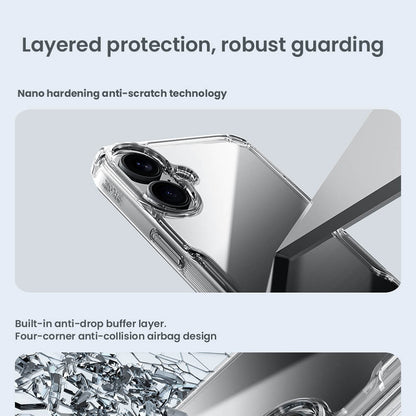 Deksel for Apple iPhone 16 Plus, Nillkin, Nature Pro, Blå