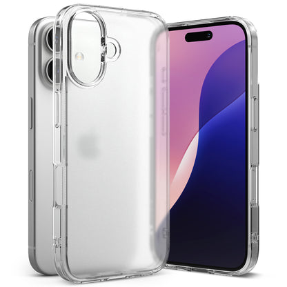 Deksel for Apple iPhone 16 Plus, Ringke, Fusion, Frostet Transparent