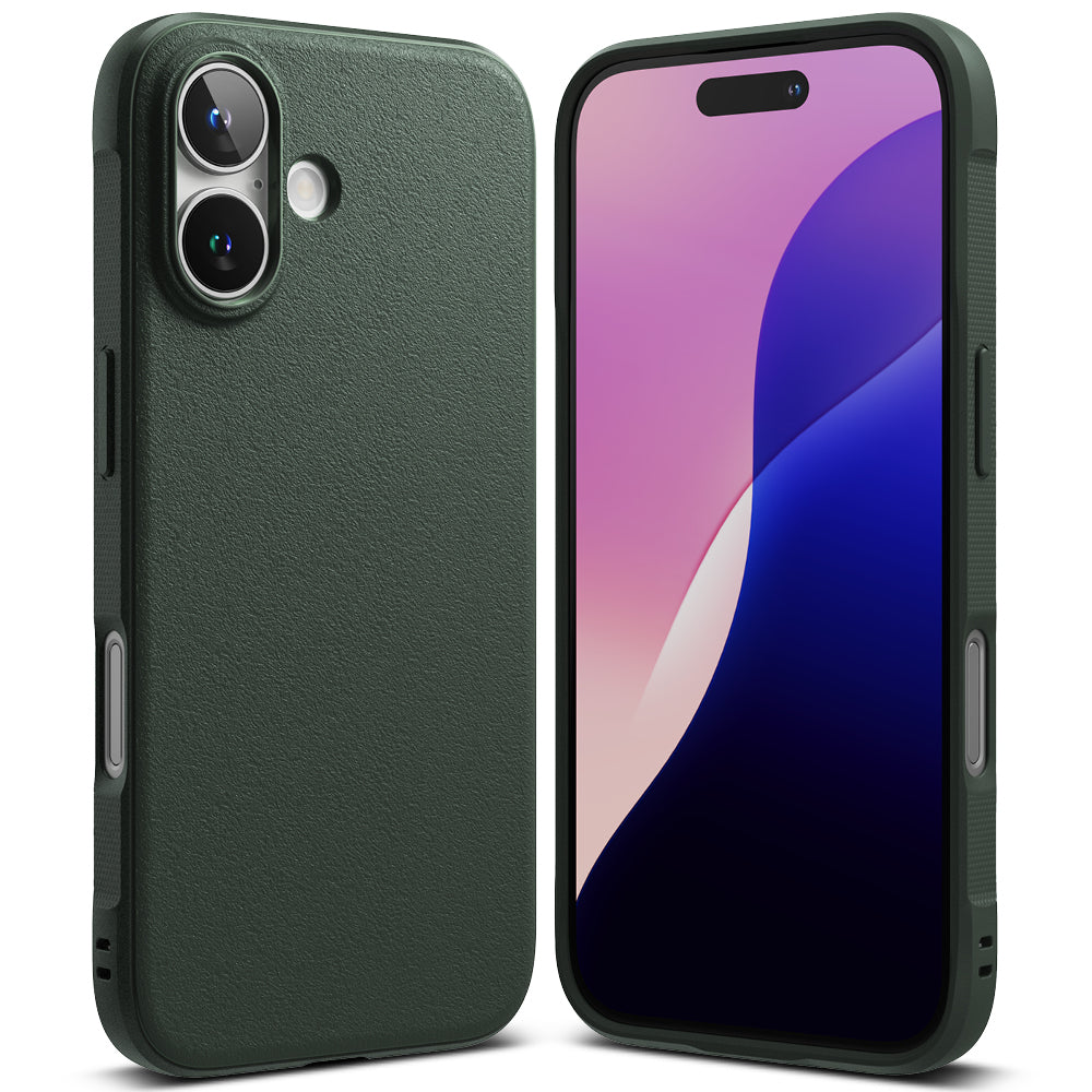 Deksel for Apple iPhone 16 Plus, Ringke, Onyx, Mørkegrønn