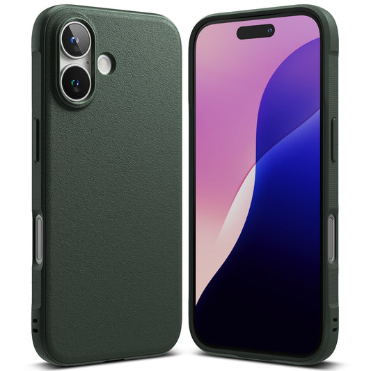 Deksel for Apple iPhone 16 Plus, Ringke, Onyx, Mørkegrønn