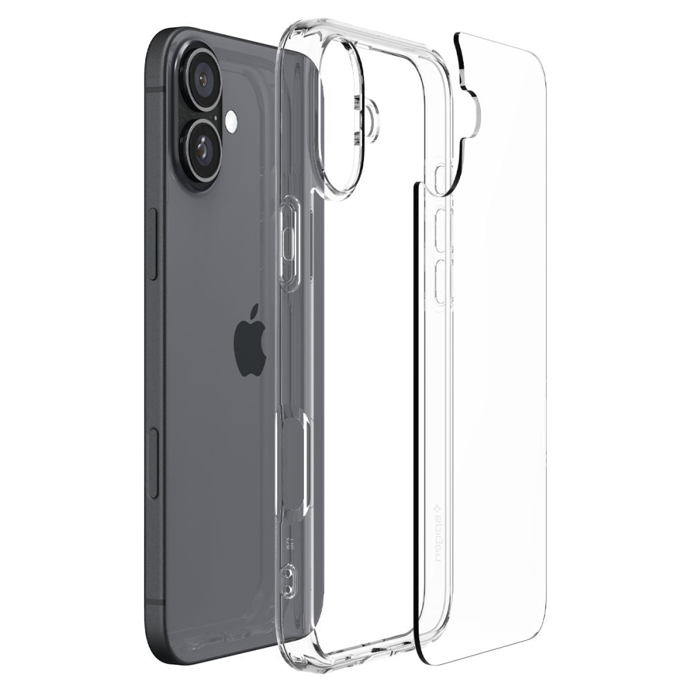 Deksel for Apple iPhone 16 Plus, Spigen, Ultra Hybrid, Gjennomsiktig
