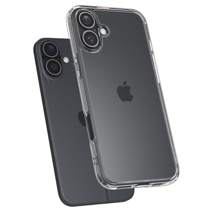 Deksel for Apple iPhone 16 Plus, Spigen, Ultra Hybrid, Gjennomsiktig