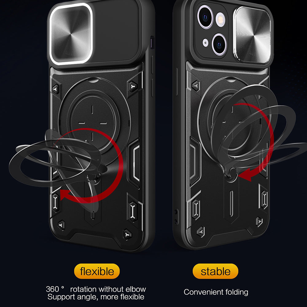 Deksel for Apple iPhone 16 Plus, Techsuit, CamGuard Pro, Blå