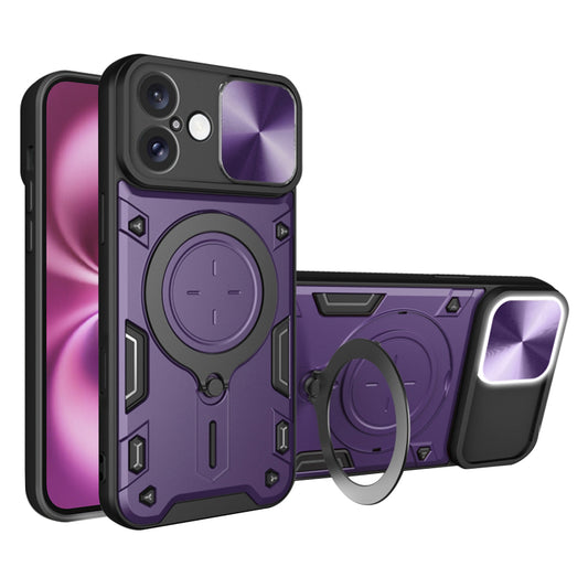 Deksel for Apple iPhone 16 Plus, Techsuit, CamGuard Pro, Lilla