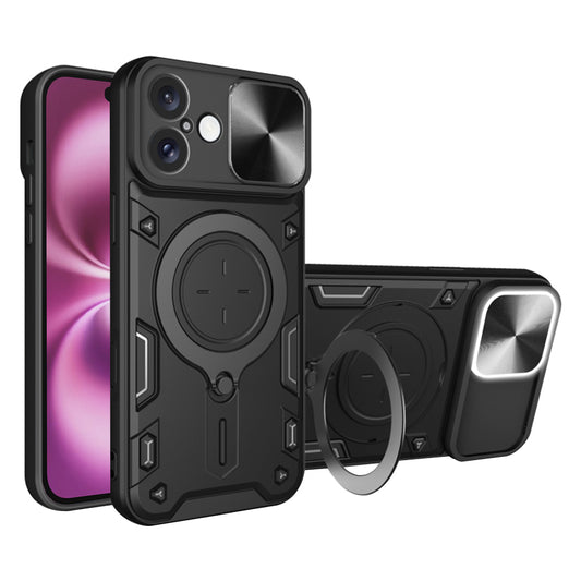 Deksel for Apple iPhone 16 Plus, Techsuit, CamGuard Pro, Svart
