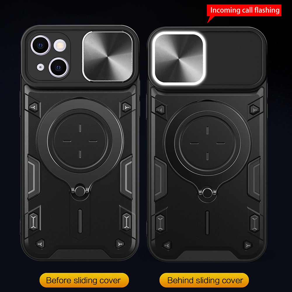 Deksel for Apple iPhone 16 Plus, Techsuit, CamGuard Pro, Rød